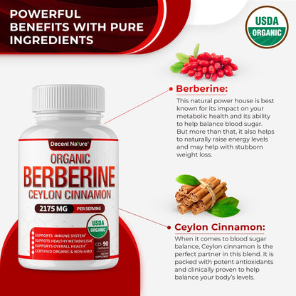 Organic Berberine with Ceylon Cinnamon