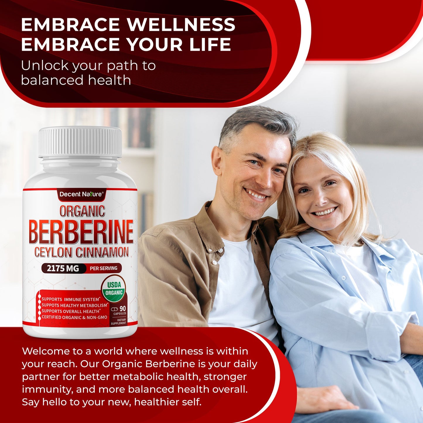 Organic Berberine with Ceylon Cinnamon